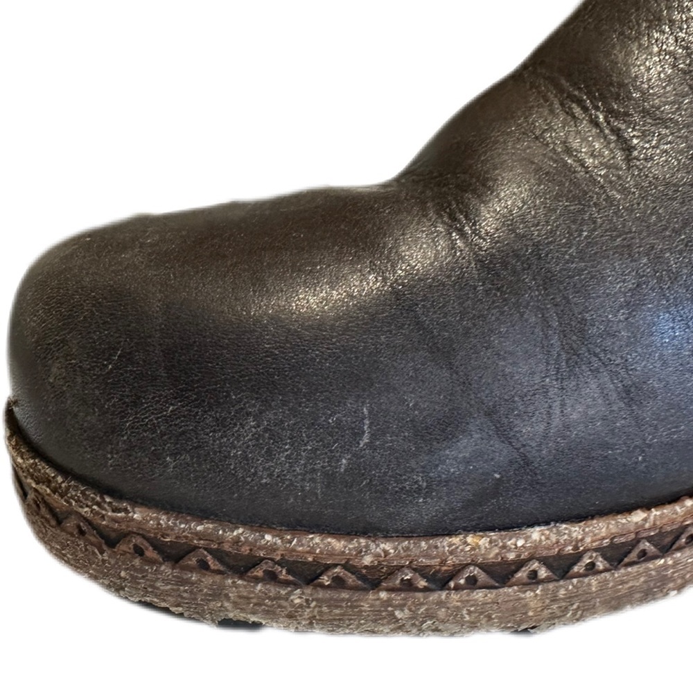 PIKOLINOS Leather Ankle Booties in the color Lead Size 7.5-8 - Picture 12 of 14